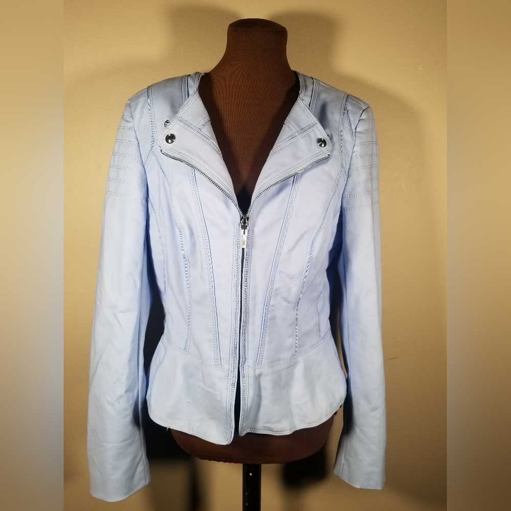 Perfect Form Faux Leather Jacket